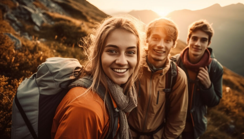 adults-hiking-nature-smiling-joyfully-together-generated-by-ai